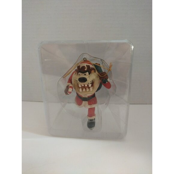 Vtg Warner Bros Bah Humbug Tasmanian Devil Christmas Ornament 1995 A10 - Picture 6 of 10